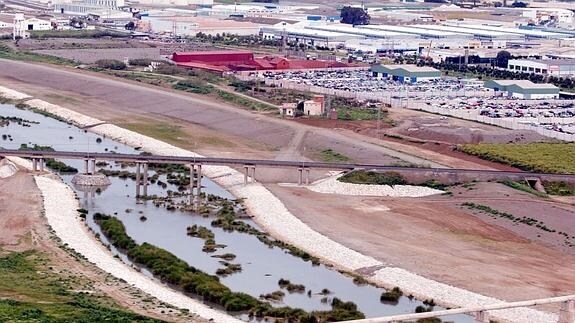Los polígonos recurren ante el Supremo los riesgos de inundación en el Guadalhorce