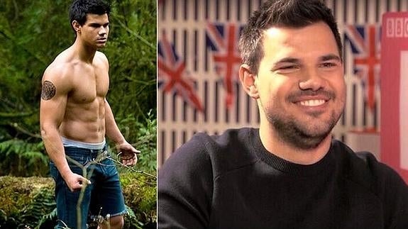 Taylor Lautner, el lobo de Crepúsculo, sorprende con su nueva anatomía