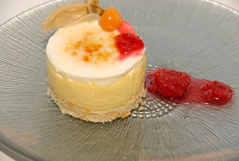 Mouse de mango y jengibre.