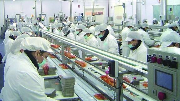 El salmón es el producto estrella de esta empresa alimentaria malagueña. 