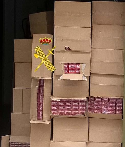 Intervienen 17.500 cajetillas de tabaco de contrabando en Cártama