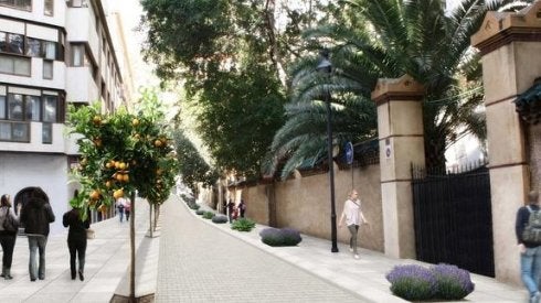 La transformación de calle Keromnes