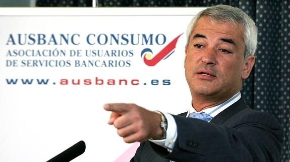 El presidente de Ausbanc, Luis Pineda, en una imagen de archivo. 
