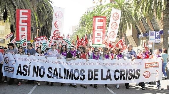 Los manifestantes protestarán por los trabajos precarios. 