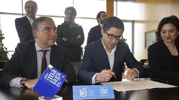 Elías Bendodo y Joxe Mari Aizega