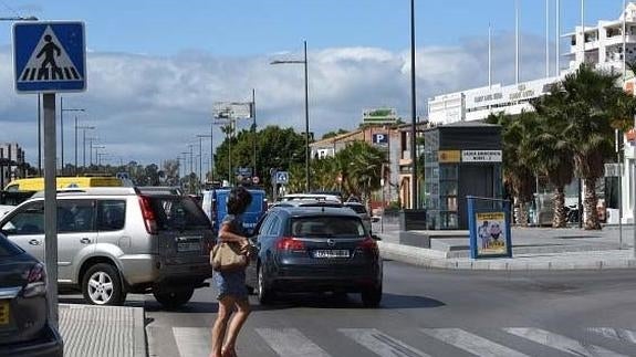 Imagen de archivo del bulevar. 