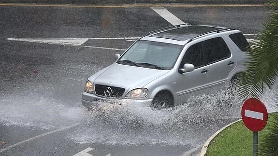 La lluvia deja registros por encima de los 15 litros por metro cuadrado en al menos cinco localidades