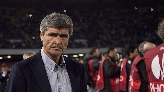 Juande Ramos, en un partido con su anterior equipo, el Dnipro ucraniano.