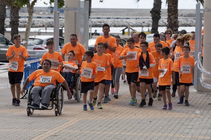 Imagen de un trozo del recorrido de la Carrera Urbana Por la Integración del año pasado. 