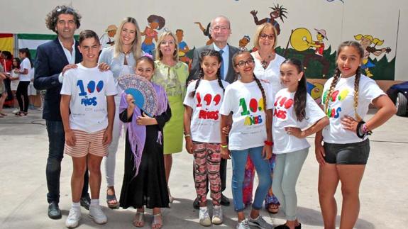 El Bergamín, el primer colegio graduado de Andalucía, celebra sus primeros cien años de historia