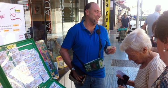 Francisco Cerezo no podía disimular esta mañana su alegría.