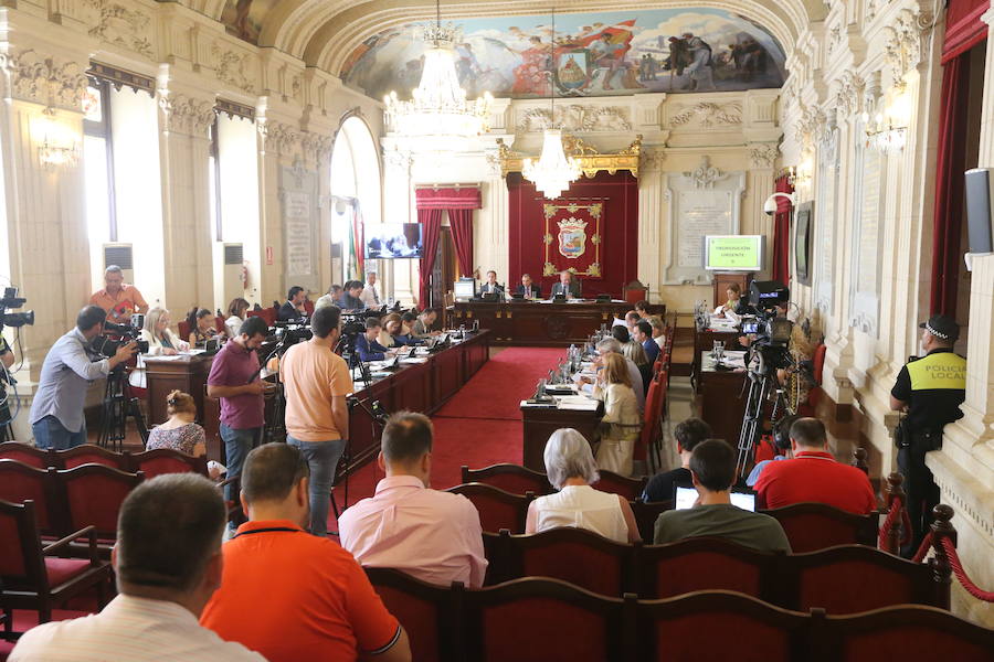 Vista de la sesión plenaria de hoy.