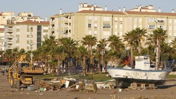 En 2012 se desmanteló la zona de varada de embarcaciones que había en la playa de San Andrés.