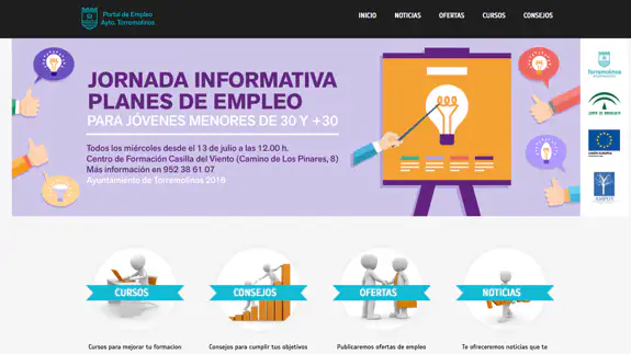 El Ayuntamiento de Torremolinos lanza un portal de empleo para canalizar ofertas privadas