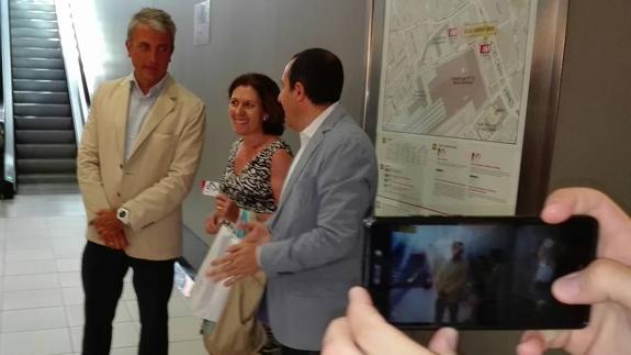 Josefa Fernández, usuaria 10 millones del metro de Málaga