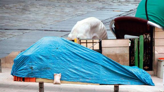 Cada imagen es un ‘collage’ con fotografías tomadas por él en una misma ciudad. 