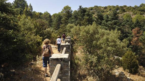 El relieve ofrece enormes posibilidades para las rutas de montaña 