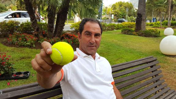 Albert Costa, uno de los grandes protagonistas del torneo Senior Master Cup que se celebrará en Marbella. 