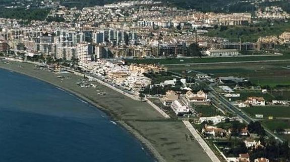 Vista aérea del litoral de Vélez-Málaga.