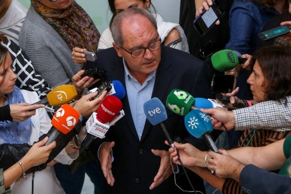 Juan Cornejo, secretario de organización del PSOE andaluz. :: sur
