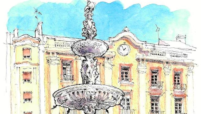 'Málaga a trazos': Retoques finales