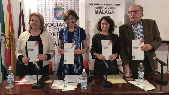 Presentación en la Asociación de la Prensa de Málaga 
