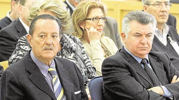 Julián Muñoz y Juan Antonio Roca, en una imagen de archivo