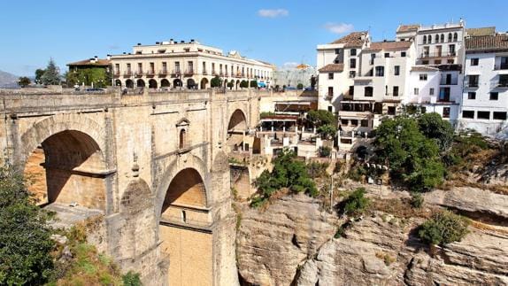 Vista del Tajo de Ronda.