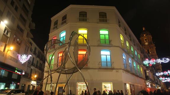 Vista del edificio de la plaza del Siglo que acoge el Museo Taurino. :