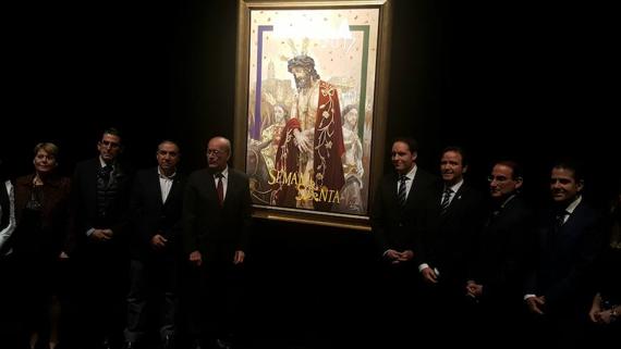 El Cristo de la Humildad centra el cartel de la Semana Santa de Málaga
