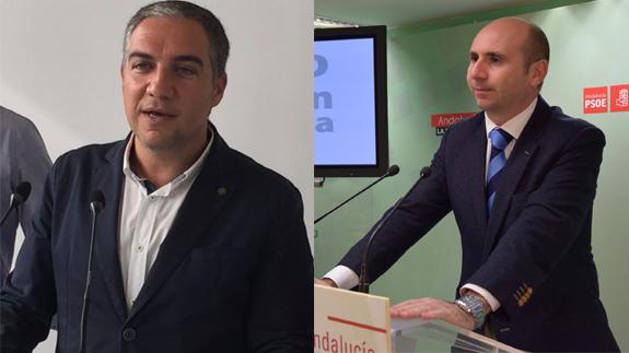 Elías Bendodo y Francisco Conejo