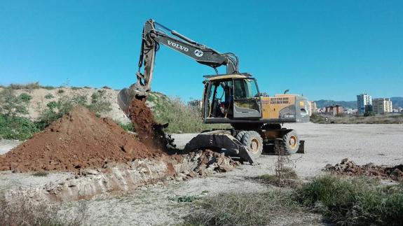 La intención de la Sareb es realizar al menos medio centenar de zanjas para tomar muestras. 