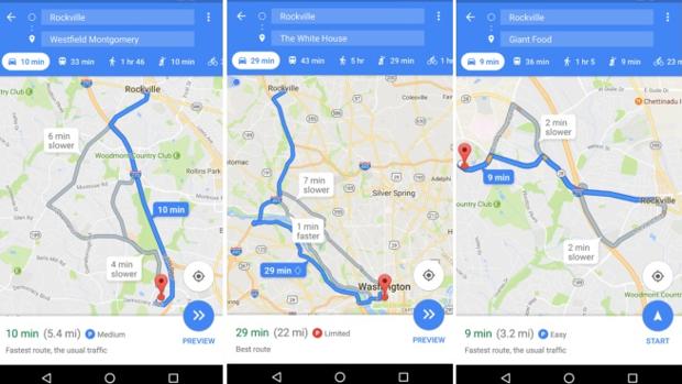 Nueva opción en Google Maps que facilita conocer el estado del aparcamiento-.