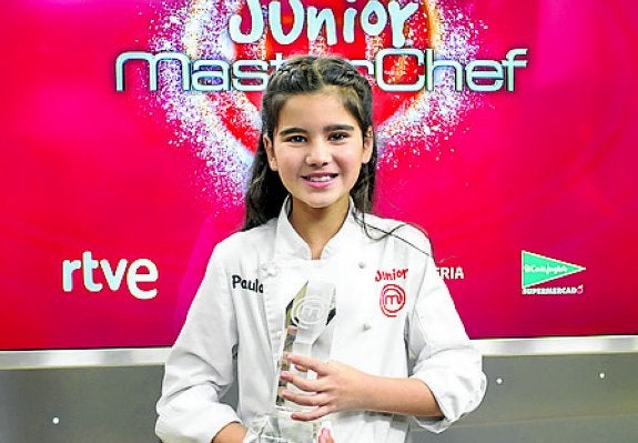 Paula, ganadora de 'MasterChef Junior 4'