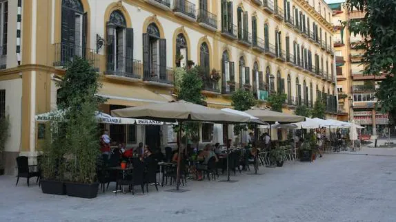 El entorno de la plaza de la Merced es una de las zonas afectadas.