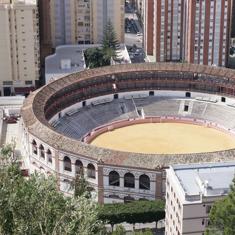 Vista de la plaza de toros de La Malagueta.