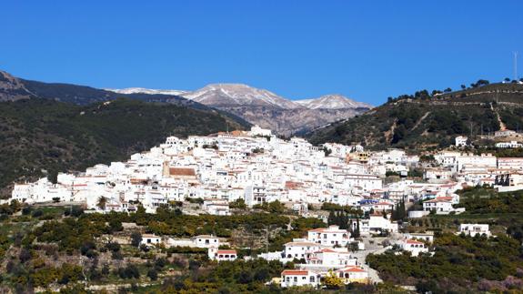 Vista general de Árchez (archivo). 