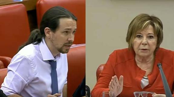 Rifirrafe entre Villalobos e Iglesias en el Congreso