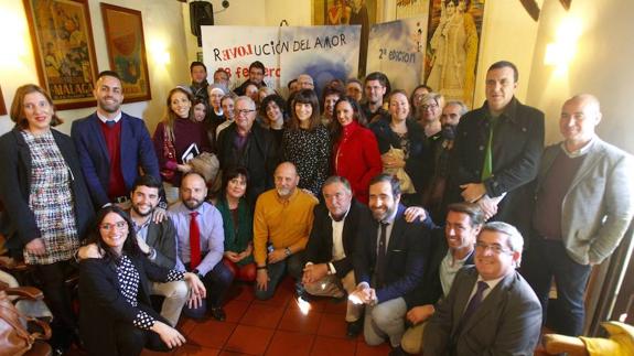 Organizadores y colaboradores de la iniciativa Día Pimpi Solidario