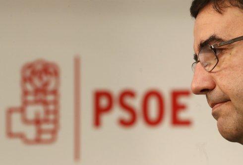 Mario Jiménez, portavoz de la Gestora del PSOE y en el Parlamento andaluz. :: efe