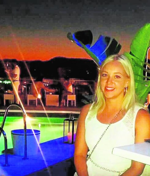 Heidi Kuusela, en una terraza de Málaga. :: Crónica