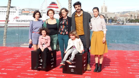 Equipo de la película 'Verano 1993'.'