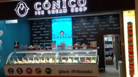 La heladería malagueña Cónico inicia un plan de expansión en franquicia