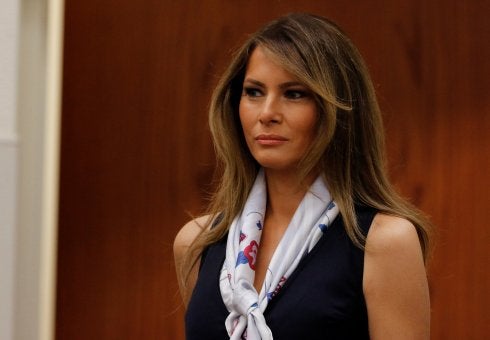 La exmodelo Melania Trump nació en Eslovenia hace 46 años. :: reuters
