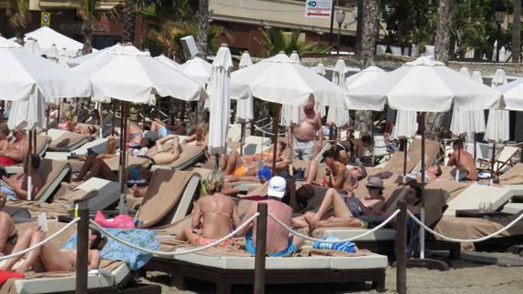 Los hoteles de Marbella han registrado días de máxima ocupación.