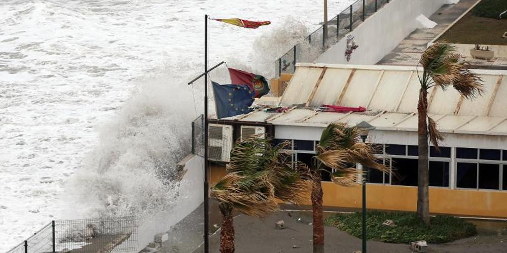 El temporal ha afectado a todo el litoral de la capital