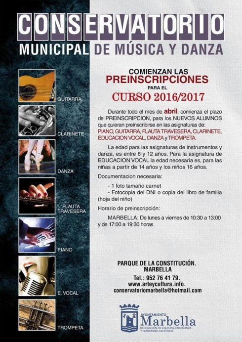 El conservatorio se transforma en Centro Municipal de Música para adaptarse a la normativa de la Junta