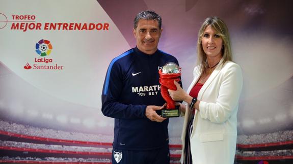Míchel, mejor entrenador de LaLiga en abril
