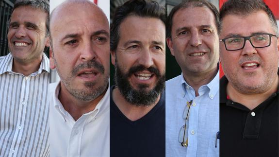 Los rostros más visibles de Sánchez en Málaga