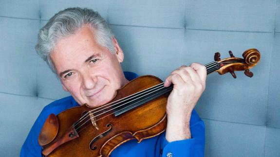 Pinchas Zukerman actúa hoy en el Cervantes.